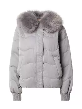 Куртка NMPH Winter, серебристо-серый