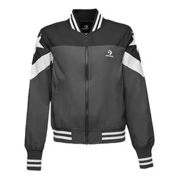 Куртка non-padded baseball bomber 'grey white black' Converse, серый