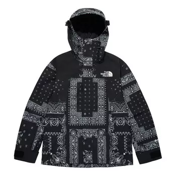 Куртка novelty gore-tex mountain jacket 'paisley black' nj2gm50e The North Face, черный