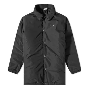 Куртка nsw circa filled jacket 'black' Nike, черный