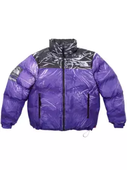 Куртка Nuptse из коллаборации с The North Face Supreme, фиолетовый