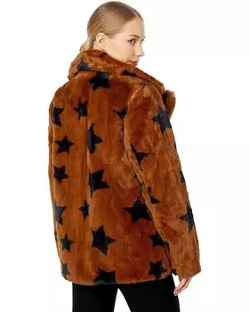 Куртка NVLT Bunny Faux Fur Jacket, цвет Cognac