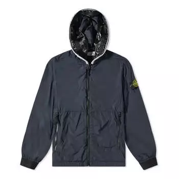 Куртка nylon-tc hooded jacket 'navy' Stone Island, синий