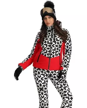 Куртка Obermeyer Cosima Down Jacket, цвет Snow Geo