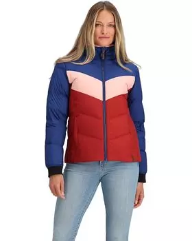 Куртка Obermeyer Peyton Down, цвет Cherry Wood