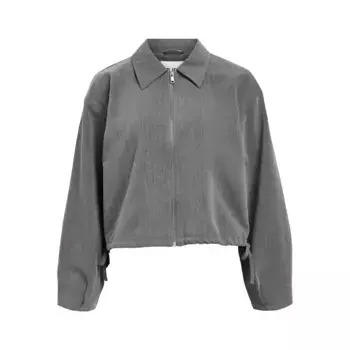 Куртка Object Sigrid bomber, серый