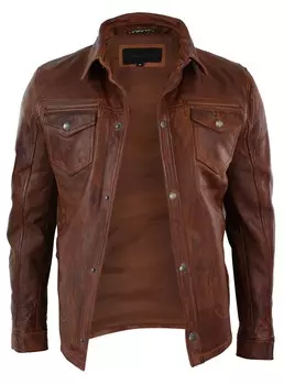 Куртка облегающего кроя в стиле рубашки TruClothing, цвет tan