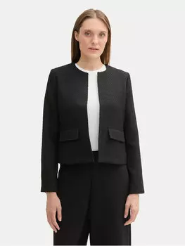 Куртка обычного кроя 1044343 Tom Tailor, черный