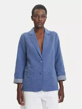 Куртка обычного кроя 15001615 Olsen, синий