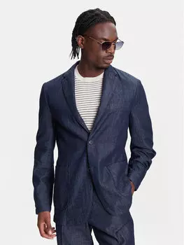 Куртка обычного кроя 20QFUW01X United Colors Of Benetton, синий