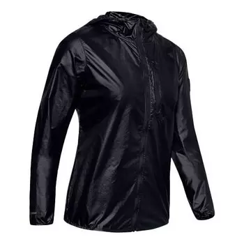 Куртка od impasse wind jacket 'black' Under Armour, черный