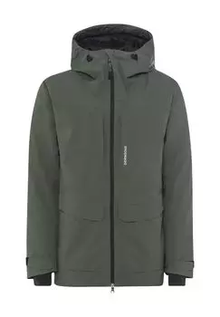 Куртка, однотонная, с воротником-стойкой, мужская DIDRIKSONS, цвет Deep Green