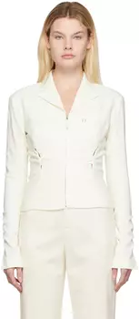 Куртка Off-White Le Papier 'La Veste Nehru' Jacquemus