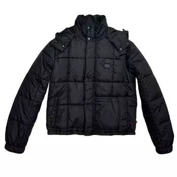 Куртка Off-White Puffer Jacket 'Black', черный