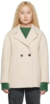 Куртка Off-White с заниженной линией плеч Harris Wharf London