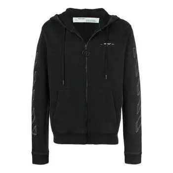 Куртка Off-White Unisex Print Jacket Black/Grey
