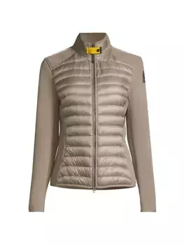 Куртка Olivia с вязаными рукавами Parajumpers, цвет atmosphere