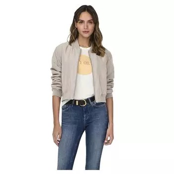 Куртка Only Alma Bomber, бежевый