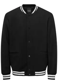 Куртка ONLY Bomberjacke 'Denver', черный