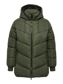 Куртка ONLY Carmakoma Winter, зеленый