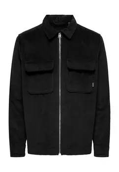 Куртка ONLY Jacke 'Luis', черный