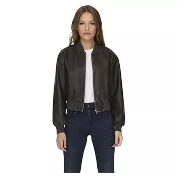 Куртка Only Jane Washed Bomber, коричневый
