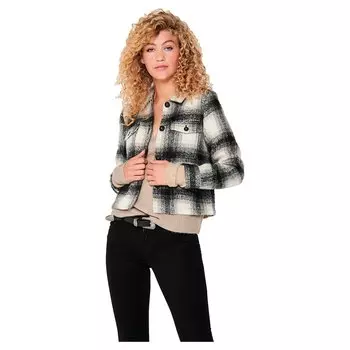 Куртка Only Lou Check, белый