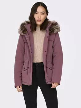Куртка Only ONLNEWSTARLINE AW PARKA CC OTW, коричневый