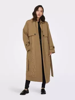 Куртка Only ONLORCHID MIX TRENCHCOAT CC OTW, коричневый