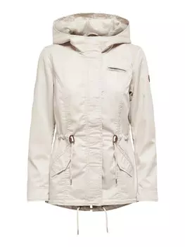 Куртка ONLY с капюшоном, бежевый