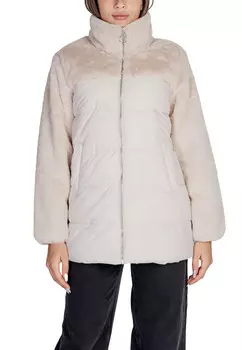 Куртка ONLY с воротником стойкой, бежевый