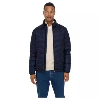 Куртка Only & Sons Carven Quilted Puffer, синий