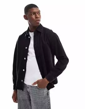 Куртка ONLY & SONS из чистого денима черного цвета