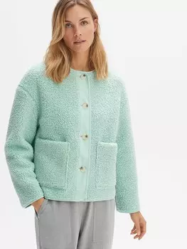 Куртка OPUS Teddyjacke, бирюзовый
