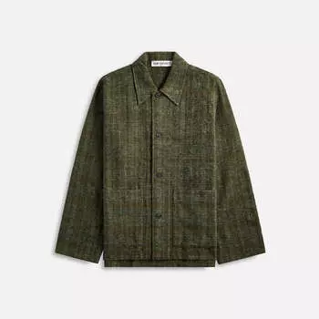 Куртка Our Legacy Haven Jacket, цвет Seaweed Sparse Check