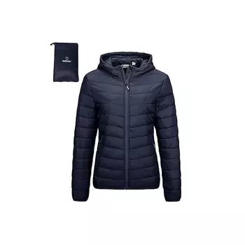 Куртка Outdoor Ventures Women's Packable Lightweight Full-Zip With Hood, темно-синий