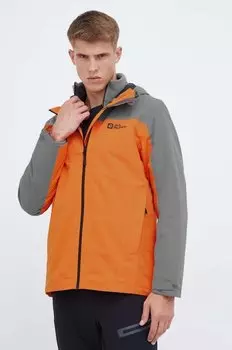 Куртка outdoorowa Taubenberg 3in1 Jack Wolfskin, оранжевый