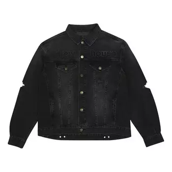 Куртка oversized mascot trucker jacket 'camarillo wash' Drew House, черный