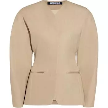 Куртка Овало Jacquemus, Beige/Light Umber