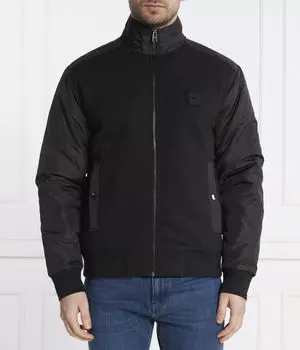 Куртка овчарка 53 Regular fit Boss, черный