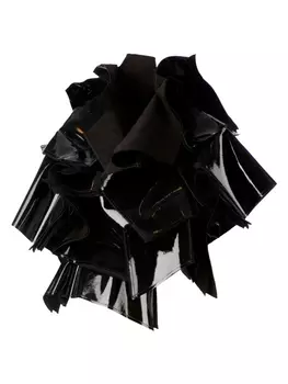 Куртка оверсайз асимметричного кроя Comme Des Garons, черный