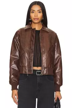 Куртка оверсайз «катрина» Superdown, коричневый