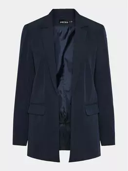 Куртка оверсайз Pieces, синий