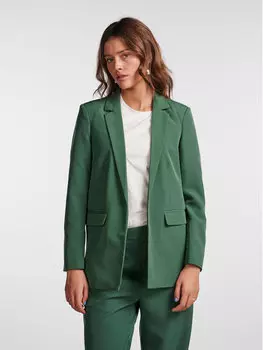 Куртка оверсайз Pieces, зеленый