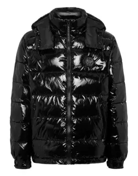 Куртка оверсайз шестиугольник Philipp Plein, черный
