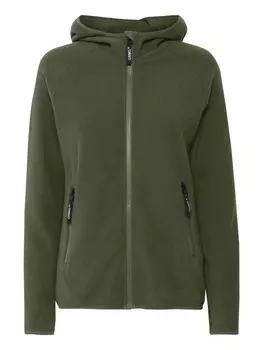 Куртка Oxmo Fleecejacke OXFinja 21800003-ME Fleecejacke mit Kapuze, зеленый