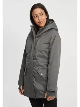 Куртка Oxmo Parka OXBella 21300570ME warme Jacke mit hochabschlieendem Kragen, серый