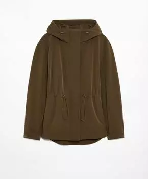 Куртка Oysho 5k Water Resistant, темно-зеленый