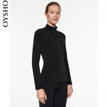 Куртка Oysho теплая, черный