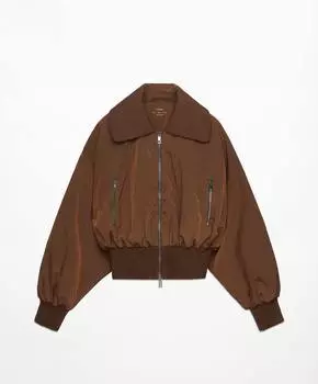 Куртка Oysho Water Reppellent Fellex Aerogel, коричневый